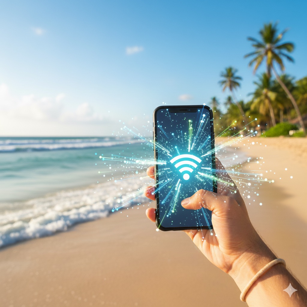 Airport lounge with comfortable seating and refreshments